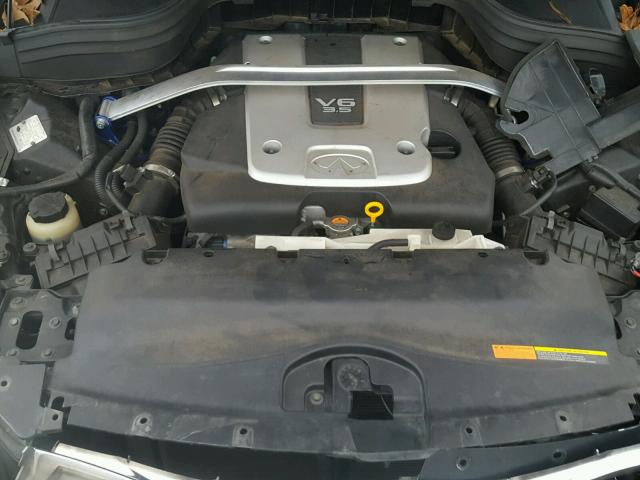 JN1AJ0HR3BM850711 - 2011 INFINITI EX35 BASE BLACK photo 7