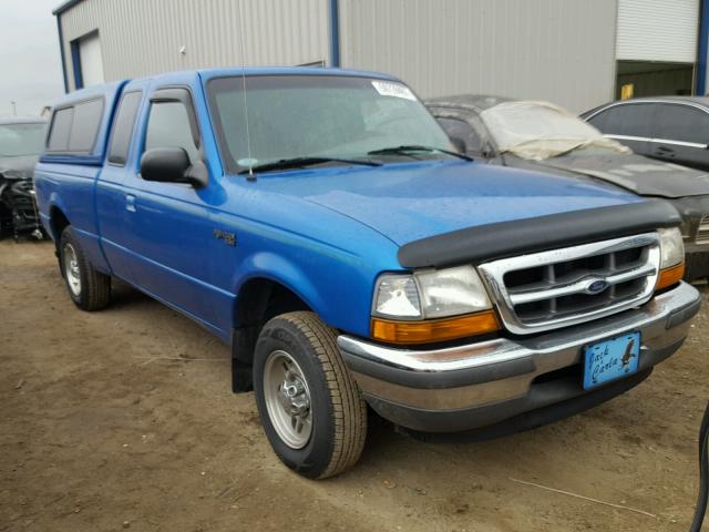 1FTYR14X4WTA26212 - 1998 FORD RANGER SUP BLUE photo 1