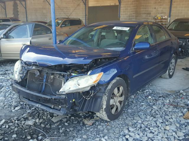 4T1BE46K49U271171 - 2009 TOYOTA CAMRY BASE BLUE photo 2