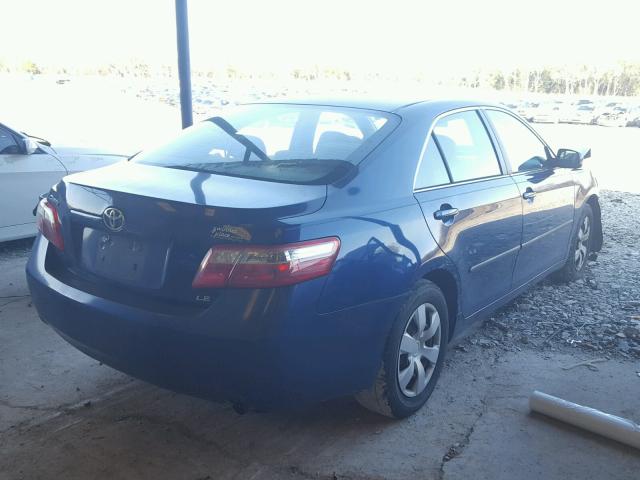 4T1BE46K49U271171 - 2009 TOYOTA CAMRY BASE BLUE photo 4