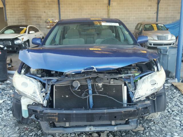 4T1BE46K49U271171 - 2009 TOYOTA CAMRY BASE BLUE photo 9