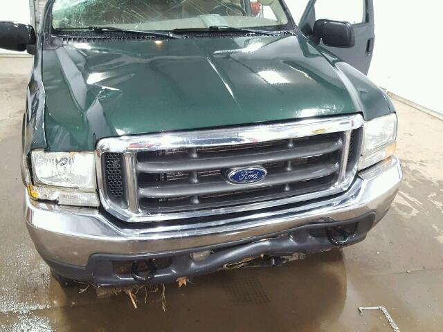 1FTNX21L33EB59625 - 2003 FORD F250 SUPER GREEN photo 7