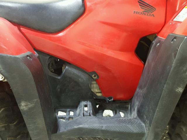 1HFTE4062E4003790 - 2014 HONDA TRX420 FE RED photo 12