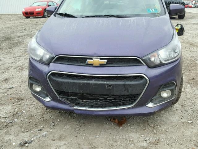 KL8CF6SA3HC725518 - 2017 CHEVROLET SPARK 2LT PURPLE photo 9