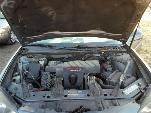 2G2WR524351318532 - 2005 PONTIAC GRAND PRIX GRAY photo 7