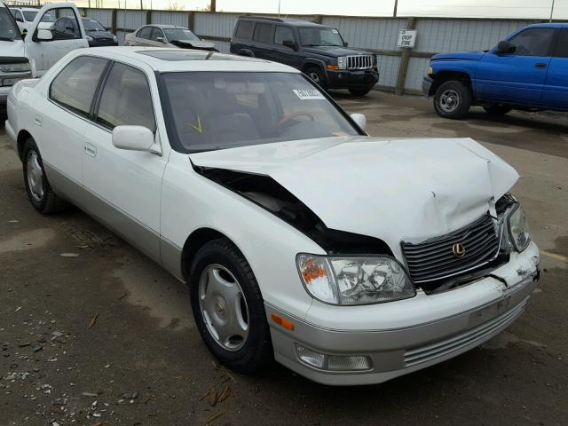 JT8BH28F3X0162445 - 1999 LEXUS LS 400 WHITE photo 1