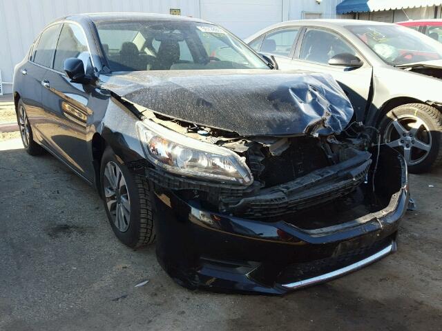 1HGCR2F30DA047790 - 2013 HONDA ACCORD LX BLACK photo 1