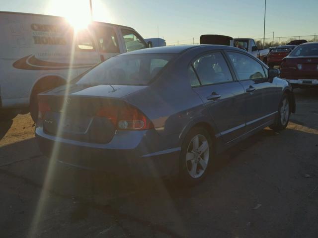 1HGFA16866L032843 - 2006 HONDA CIVIC EX 蓝色 照片 4