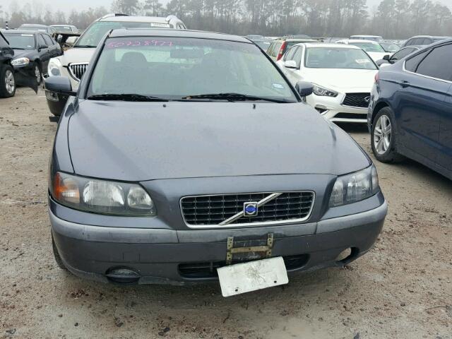 YV1RS61T242417332 - 2004 VOLVO S60 GRAY photo 10