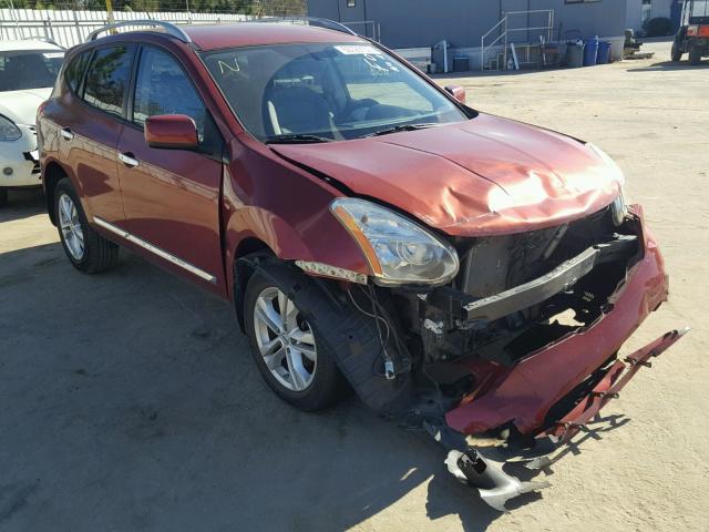 JN8AS5MTXCW264705 - 2012 NISSAN ROGUE S MAROON photo 1