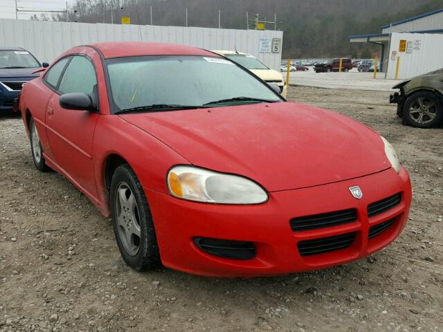 4B3AG42G42E118057 - 2002 DODGE STRATUS SE RED photo 1