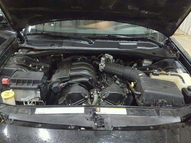 2B3KA43R47H778932 - 2007 DODGE CHARGER SE BLACK photo 7