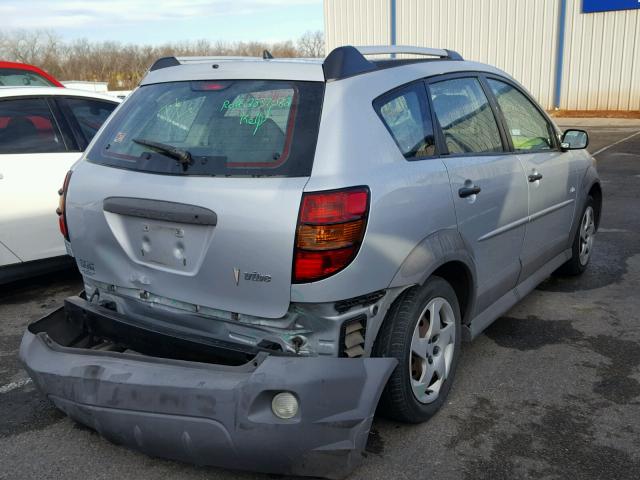 5Y2SL65806Z436417 - 2006 PONTIAC VIBE SILVER photo 4