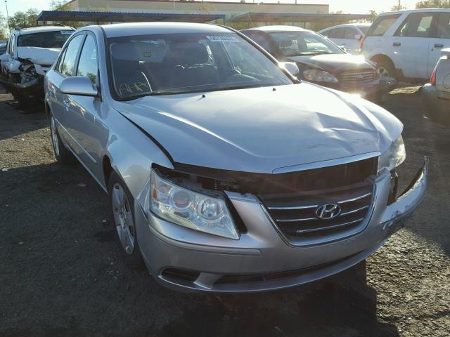 5NPET46C19H427631 - 2009 HYUNDAI SONATA GLS SILVER photo 1