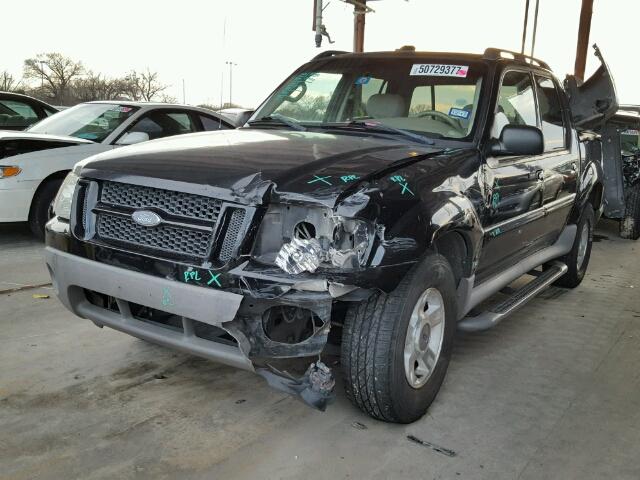 1FMZU67E33UA89099 - 2003 FORD EXPLORER S BLACK photo 2