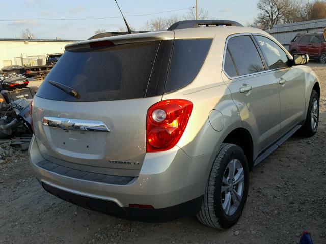 1GNALDEK7DZ105866 - 2013 CHEVROLET EQUINOX LT TAN photo 4