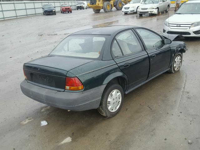 1G8ZH5287WZ224896 - 1998 SATURN SL1 GREEN photo 4