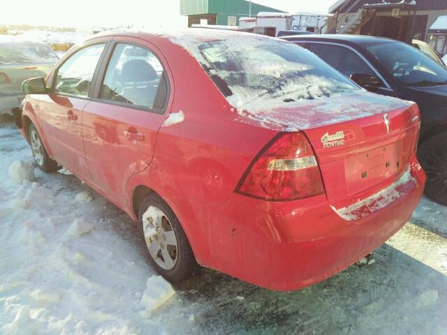 KL2TD55697B151156 - 2007 PONTIAC WAVE RED photo 3