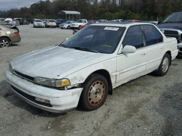 1HGCB7668MA116138 - 1991 HONDA ACCORD EX WHITE photo 2