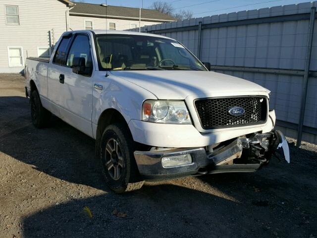 1FTPX14554NB18110 - 2004 FORD F150 WHITE photo 1