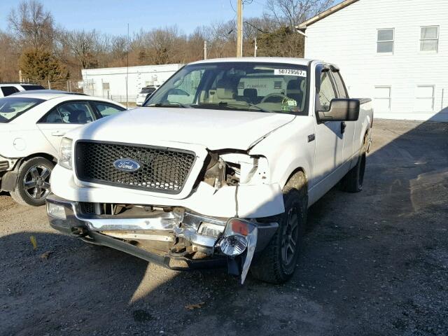 1FTPX14554NB18110 - 2004 FORD F150 WHITE photo 2