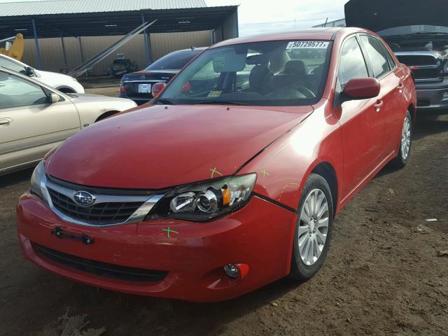 JF1GE60619H506156 - 2009 SUBARU IMPREZA 2. RED photo 2