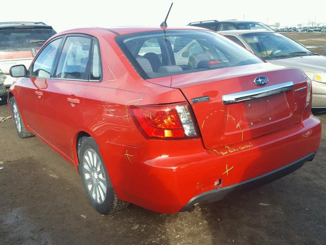 JF1GE60619H506156 - 2009 SUBARU IMPREZA 2. RED photo 3