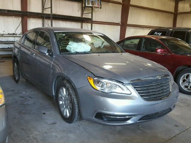 1C3CCBAB5EN207899 - 2014 CHRYSLER 200 LX SILVER photo 1