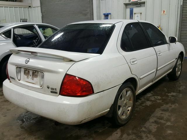 3N1CB51D36L463268 - 2006 NISSAN SENTRA 1.8 WHITE photo 4