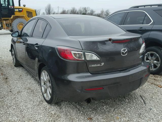 JM1BL1V74C1608226 - 2012 MAZDA 3 I GRAY photo 3