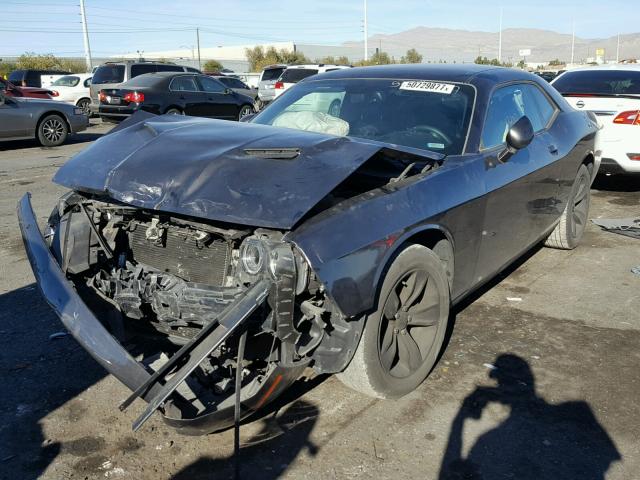 2C3CDZAG6FH775221 - 2015 DODGE CHALLENGER GRAY photo 2