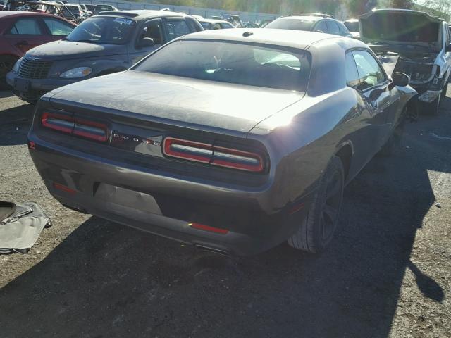 2C3CDZAG6FH775221 - 2015 DODGE CHALLENGER GRAY photo 4