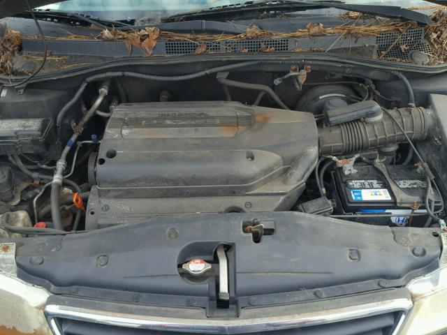 5FNRL18993B122398 - 2003 HONDA ODYSSEY EX BLUE photo 7