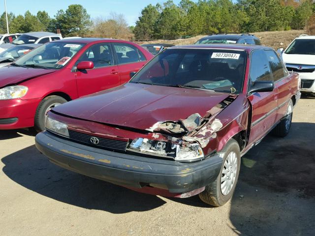 4T1SV21E9LU282809 - 1990 TOYOTA CAMRY DLX 栗色 照片 2
