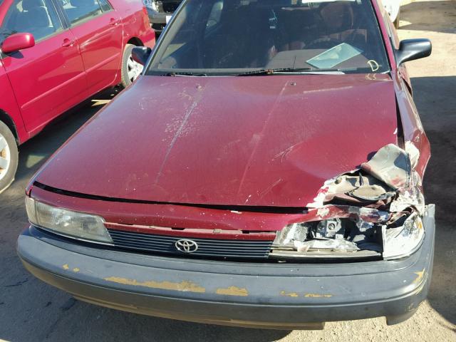 4T1SV21E9LU282809 - 1990 TOYOTA CAMRY DLX 栗色 照片 7