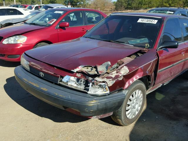 4T1SV21E9LU282809 - 1990 TOYOTA CAMRY DLX 栗色 照片 9