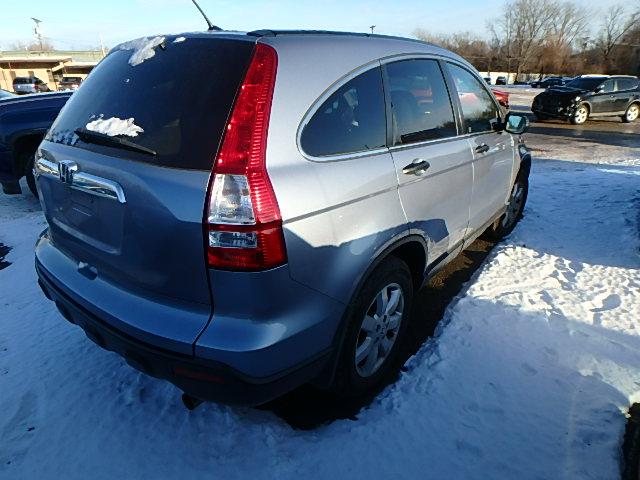 5J6RE48529L016156 - 2009 HONDA CR-V EX BLUE photo 4