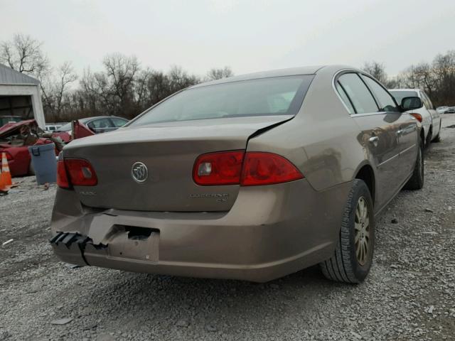 1G4HP57266U188684 - 2006 BUICK LUCERNE CX BROWN photo 4