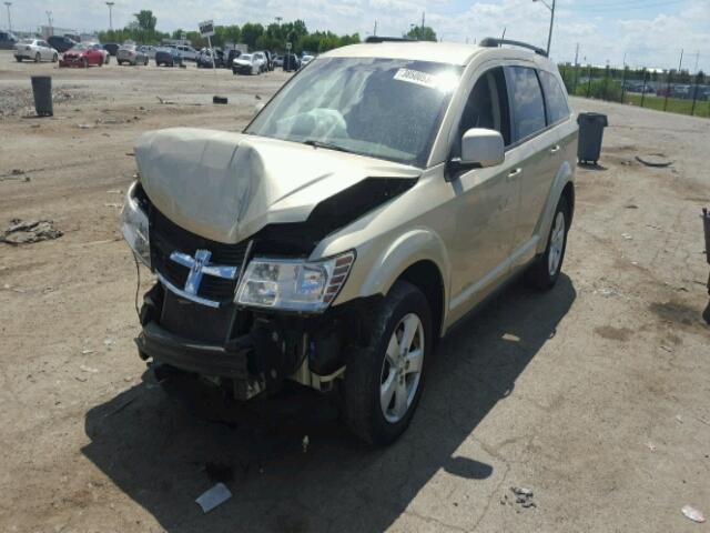 3D4PG5FV7AT114501 - 2010 DODGE JOURNEY SX GOLD photo 2