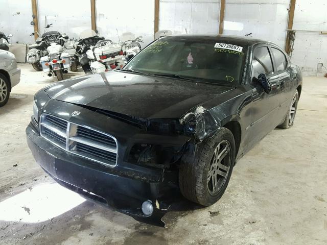 2B3KA53H76H529939 - 2006 DODGE CHARGER R/ BLACK photo 2