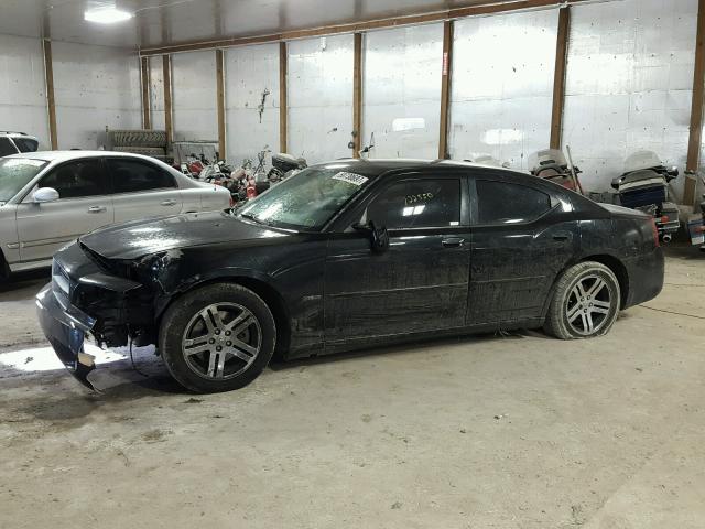 2B3KA53H76H529939 - 2006 DODGE CHARGER R/ BLACK photo 9