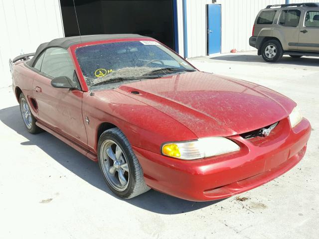 1FALP4440SF132694 - 1995 FORD MUSTANG RED photo 1