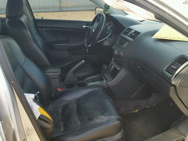 1HGCM66544A071405 - 2004 HONDA ACCORD EX SILVER photo 5