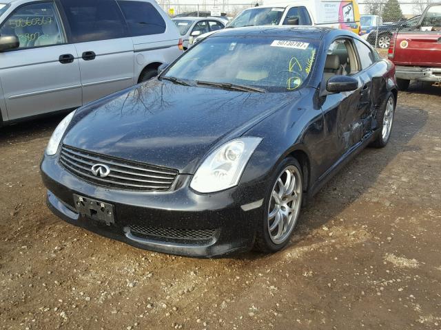 JNKCV54E56M722713 - 2006 INFINITI G35 BLACK photo 2