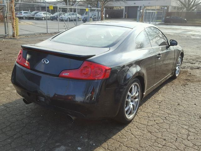 JNKCV54E56M722713 - 2006 INFINITI G35 BLACK photo 4