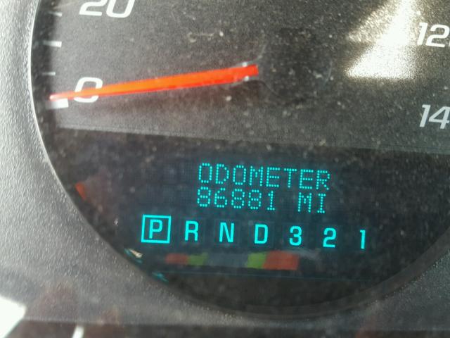 2G1WF5EK6B1323758 - 2011 CHEVROLET IMPALA LS SILVER photo 8