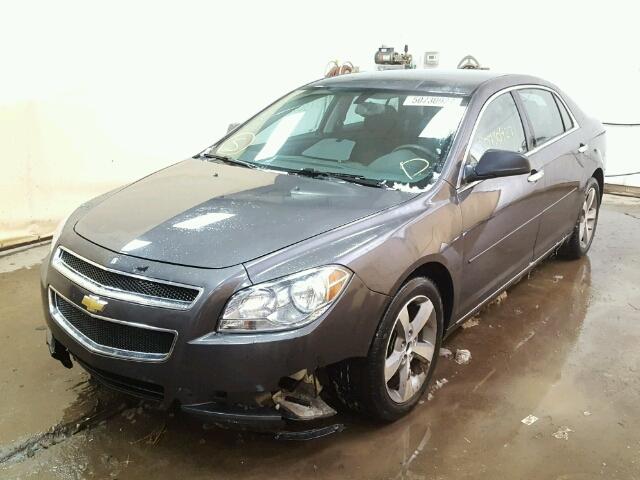 1G1ZC5E0XCF273140 - 2012 CHEVROLET MALIBU 1LT GRAY photo 2