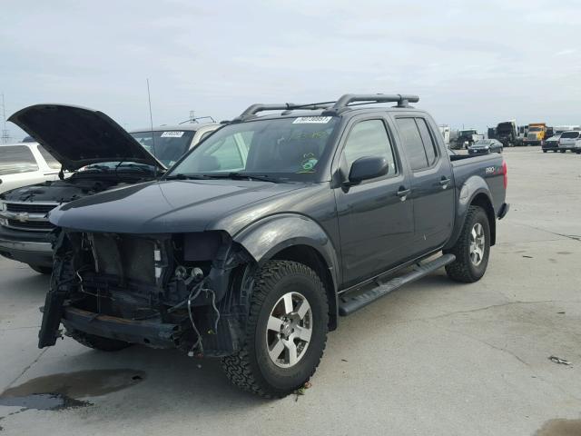 1N6AD0EVXBC403690 - 2011 NISSAN FRONTIER S GRAY photo 2