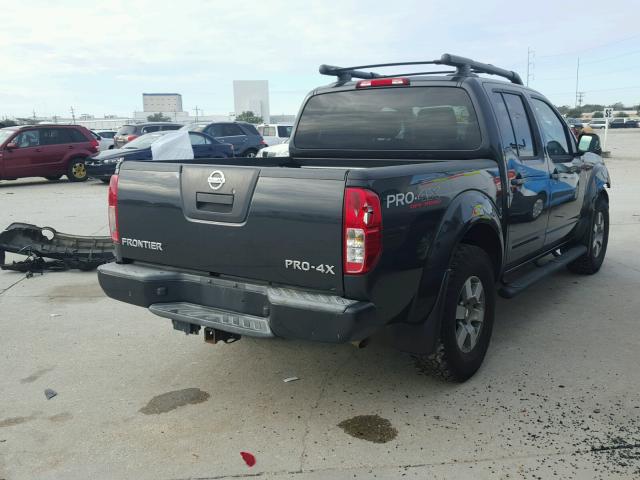 1N6AD0EVXBC403690 - 2011 NISSAN FRONTIER S GRAY photo 4