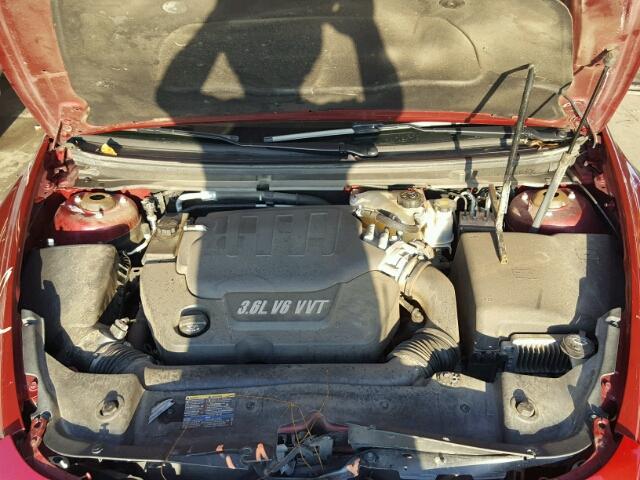 1G1ZK57718F279963 - 2008 CHEVROLET MALIBU LTZ 红色 照片 7